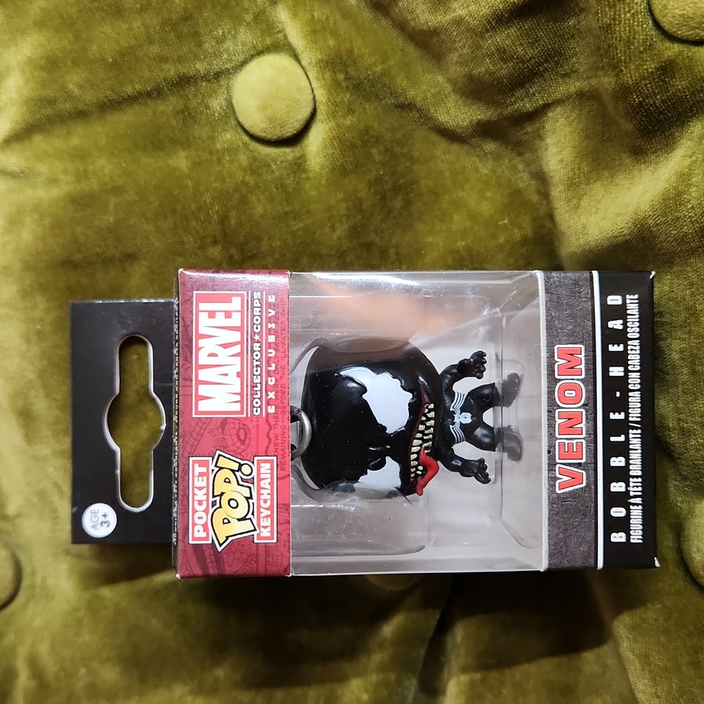 New In Box NIB Funko Pocket Pop Keychain Marvel EXCLUSIVE VENOM Bobblehead